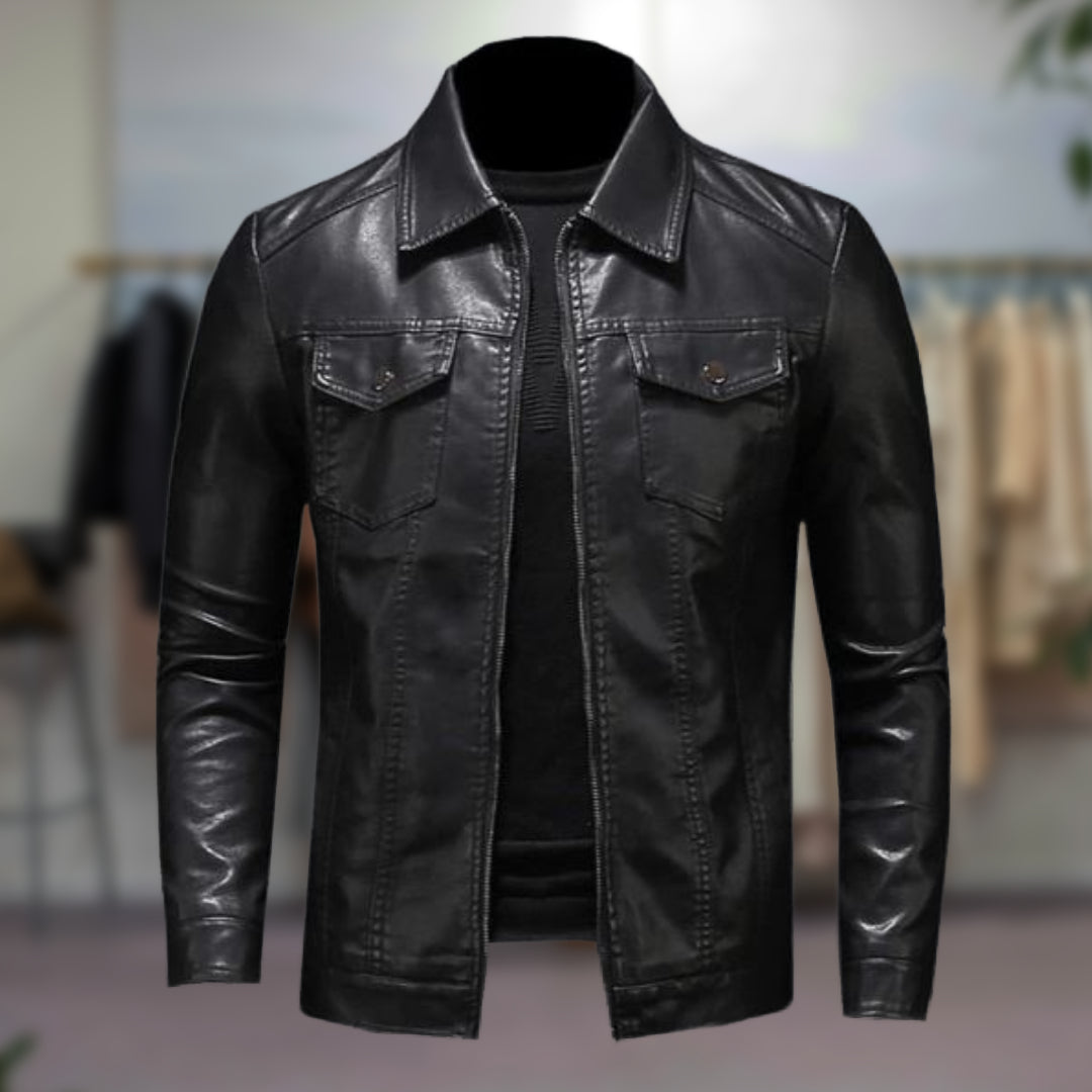 ZAC™ | VINTAGE ECO-LEATHER JACKET