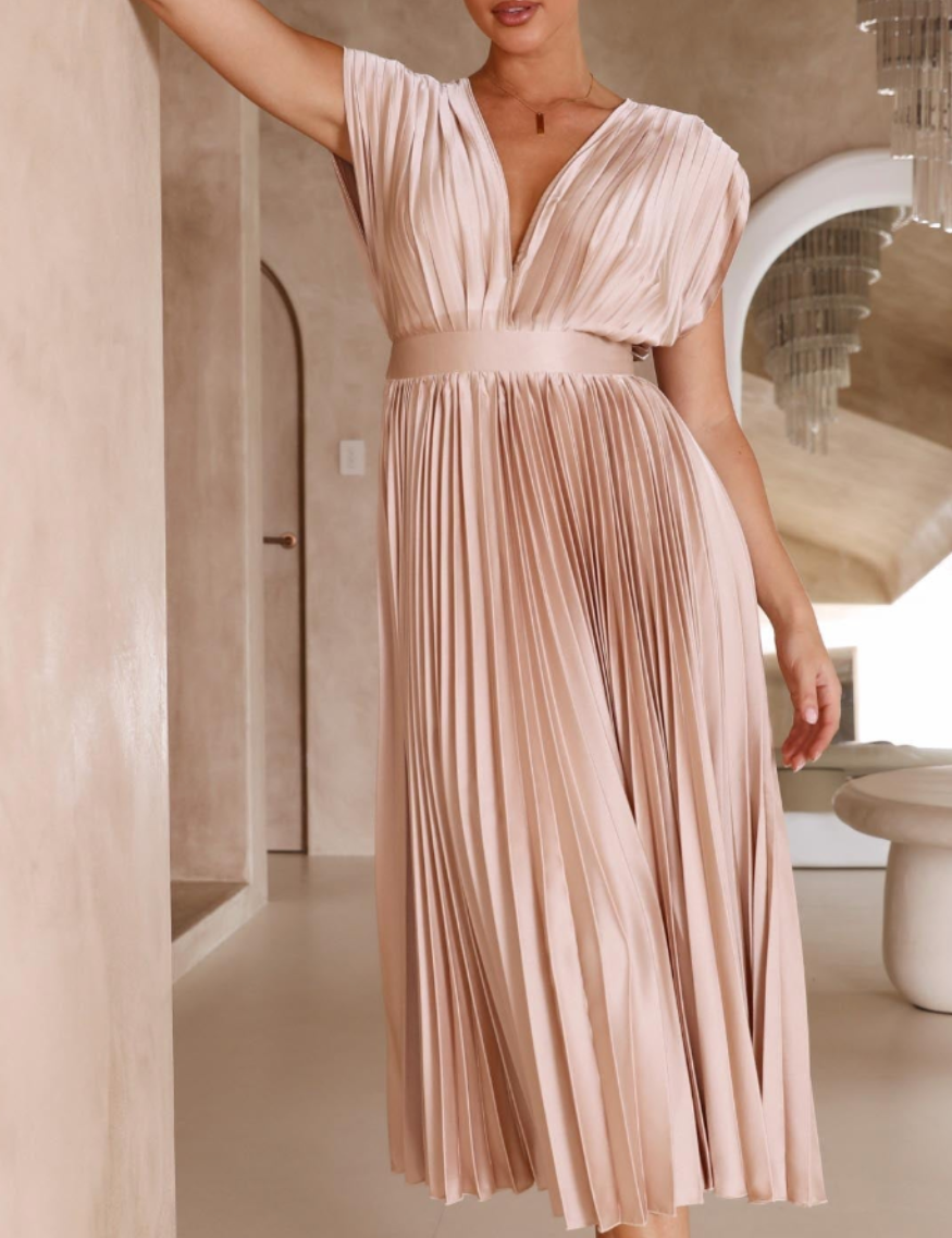 Valeria | Pleated Women's Dress