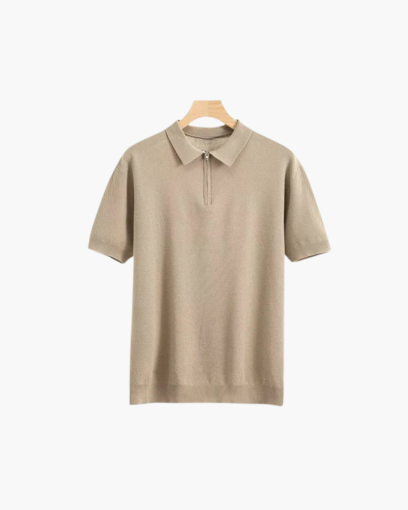Marbella Zip Up Polo by Haven Hills