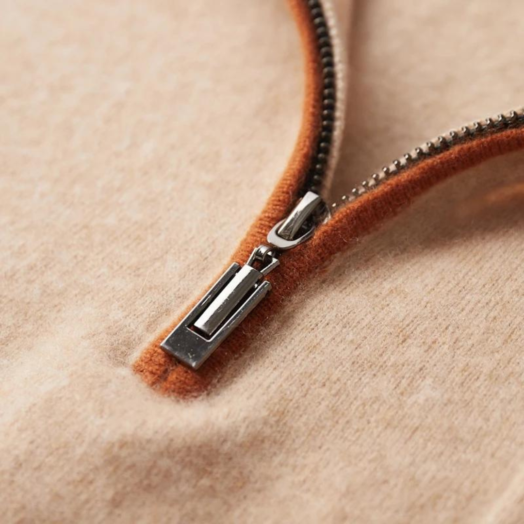 Smith Two-Tone Polo Zip