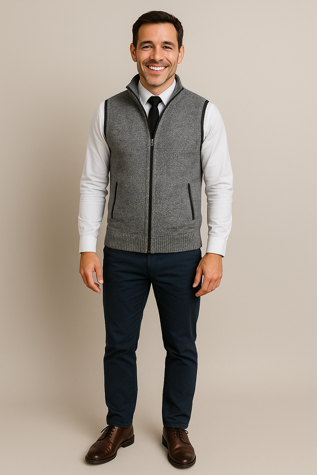 Belmont – Modern Layered Vest
