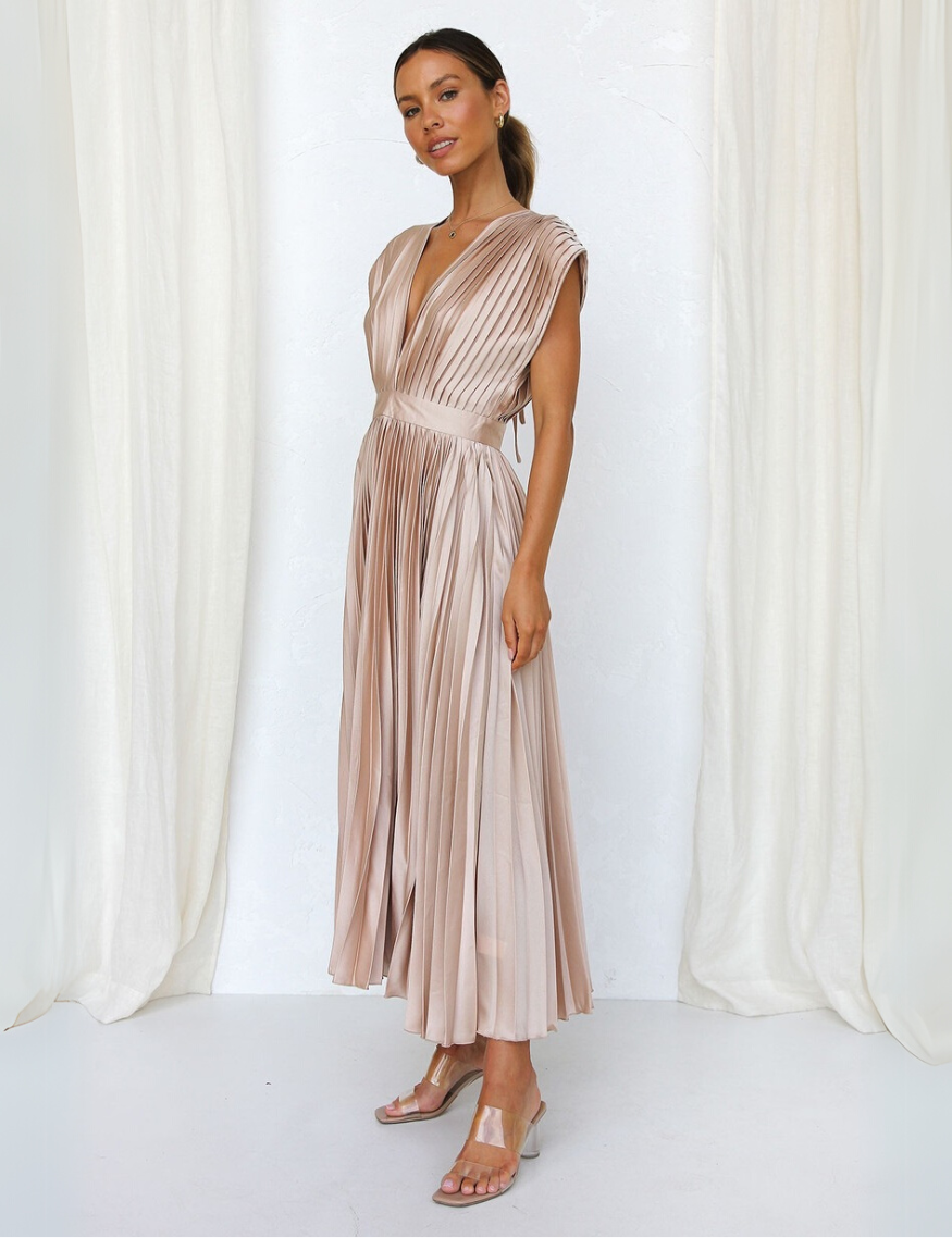 Valeria | Pleated Women's Dress