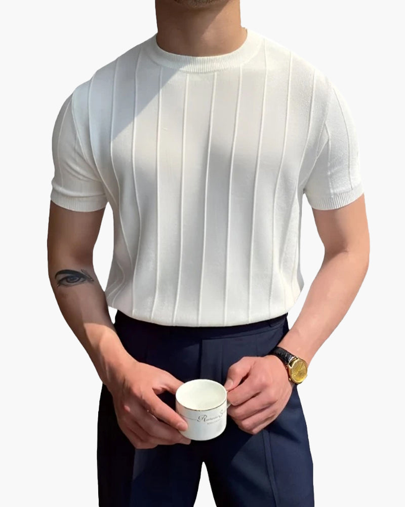 Milano Ribbed T-Shirt by Haven Hills
