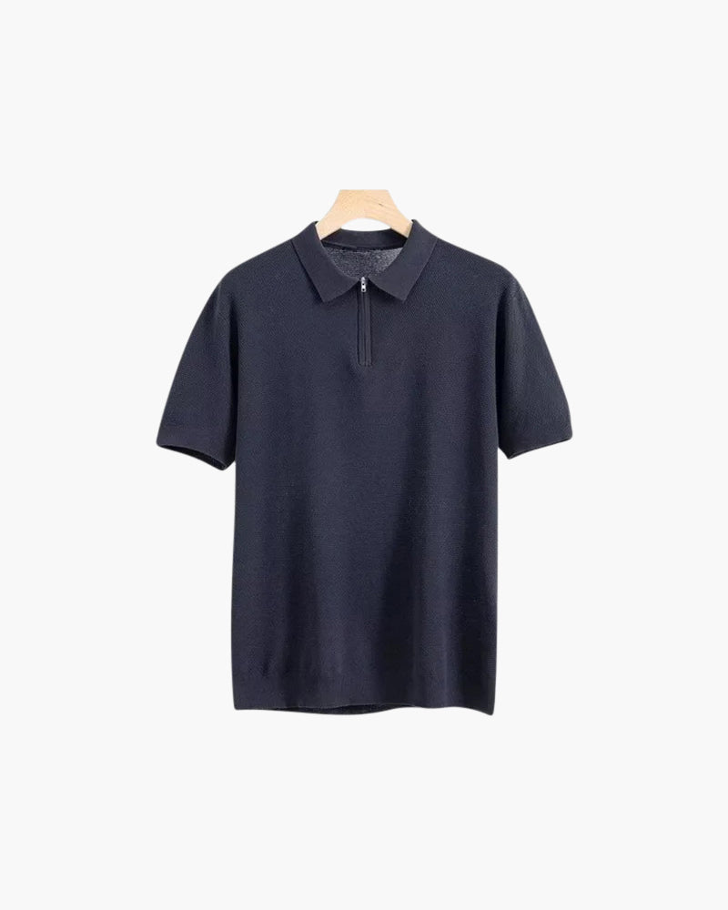 Marbella Zip Up Polo by Haven Hills