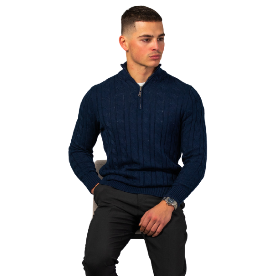 Constance - Half Zip Sweater