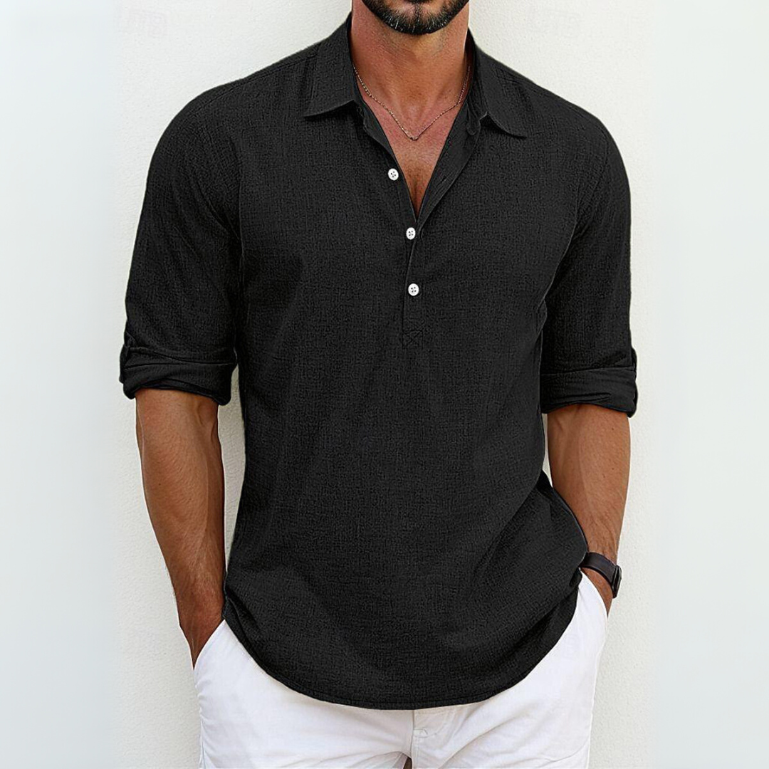 Premium Mid-Button Shirt by Haven Hills
