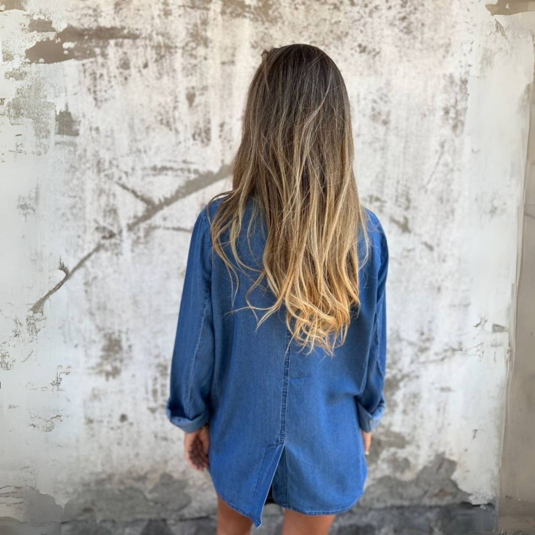 Dimana | Denim Blazer