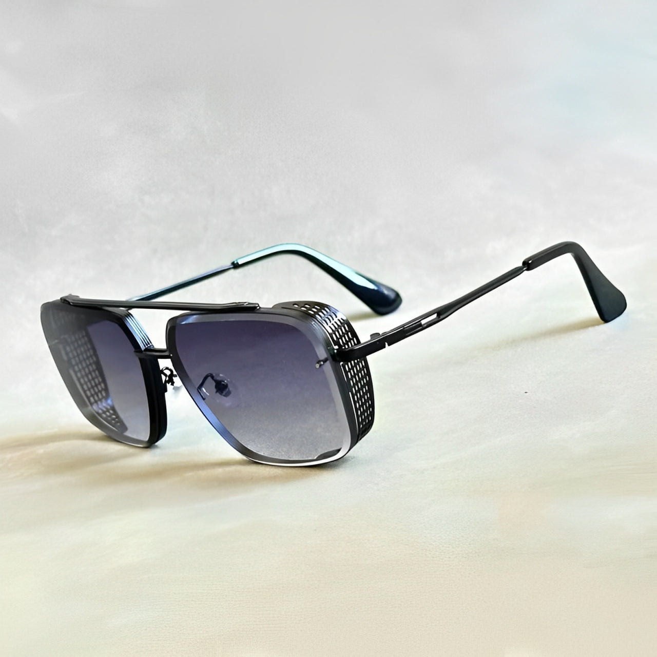 Gold Titanium Retro Built Aviators