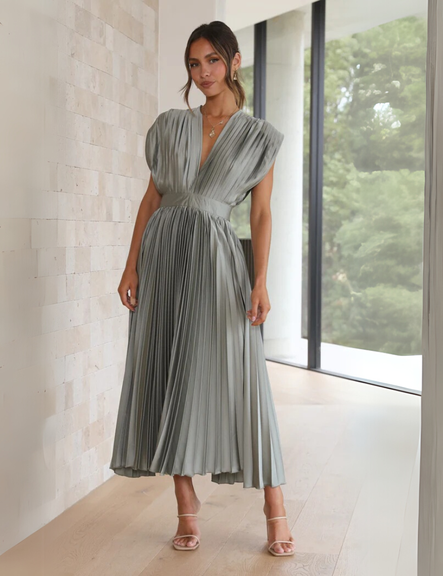 Valeria | Pleated Women's Dress