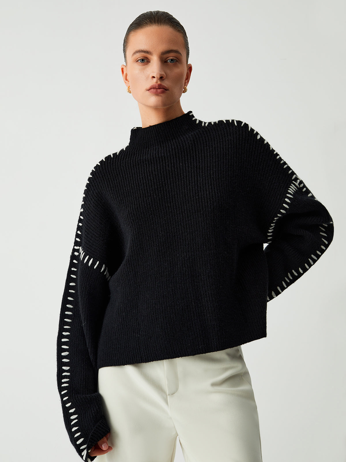 Milena Oversized Turtleneck