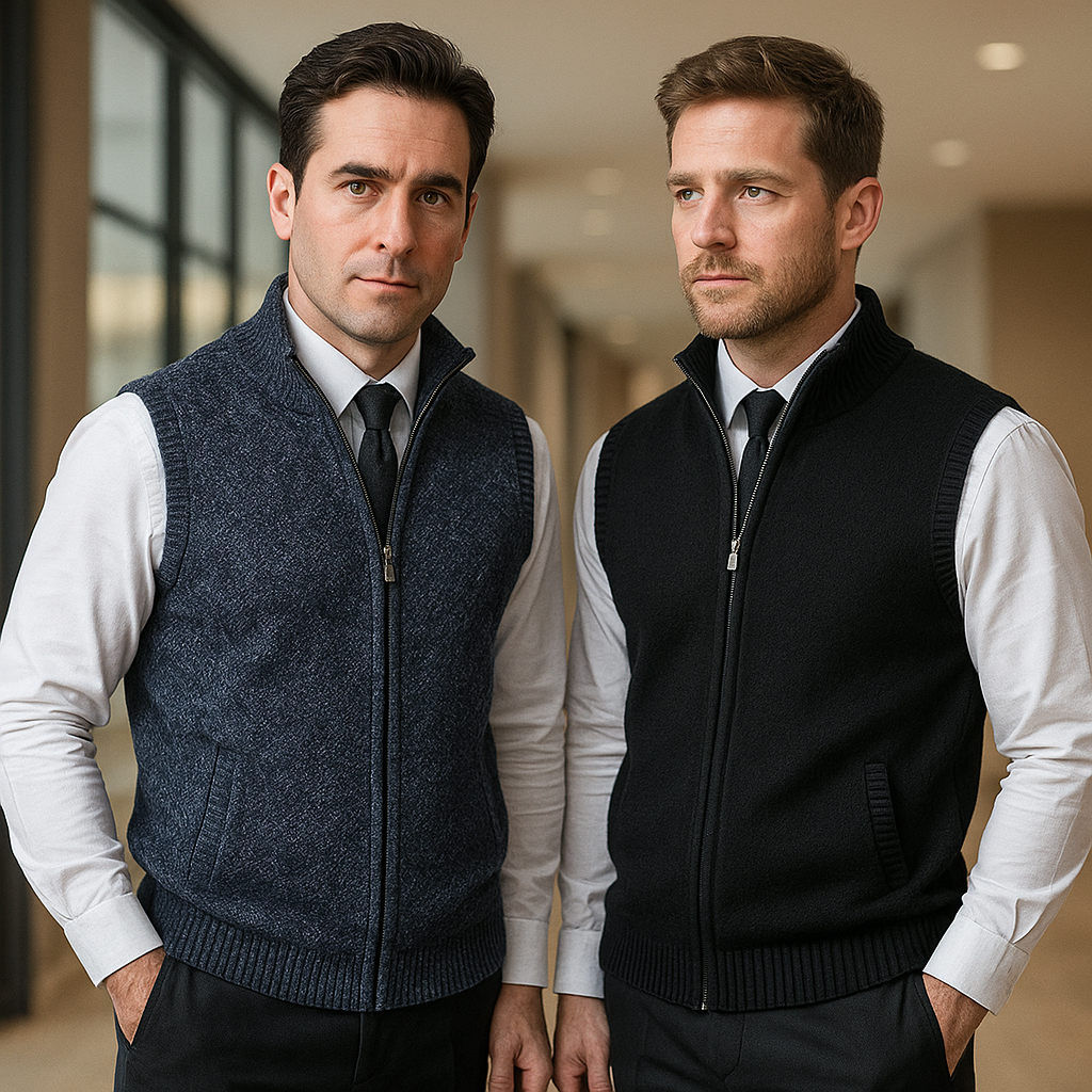 Belmont – Modern Layered Vest