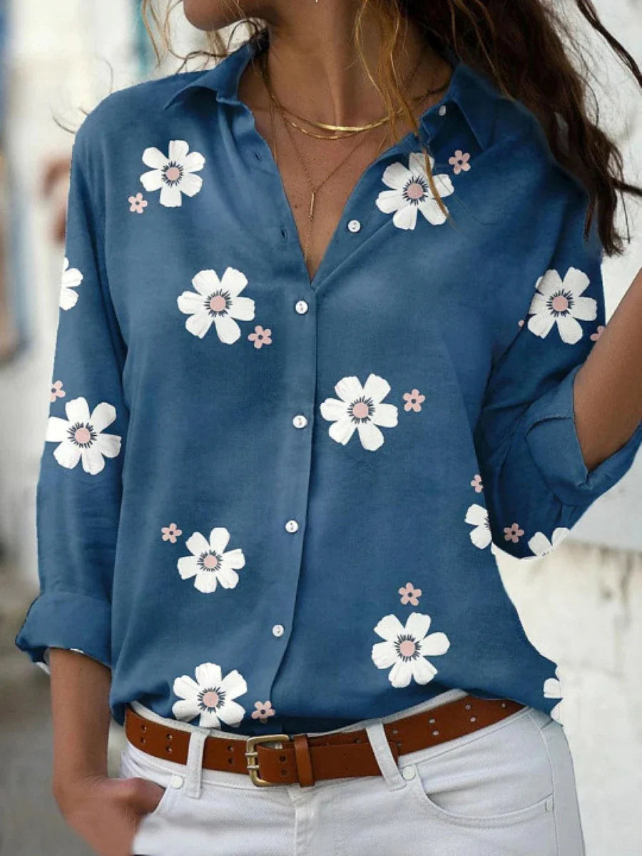 Darya | Blouse with Floral Print