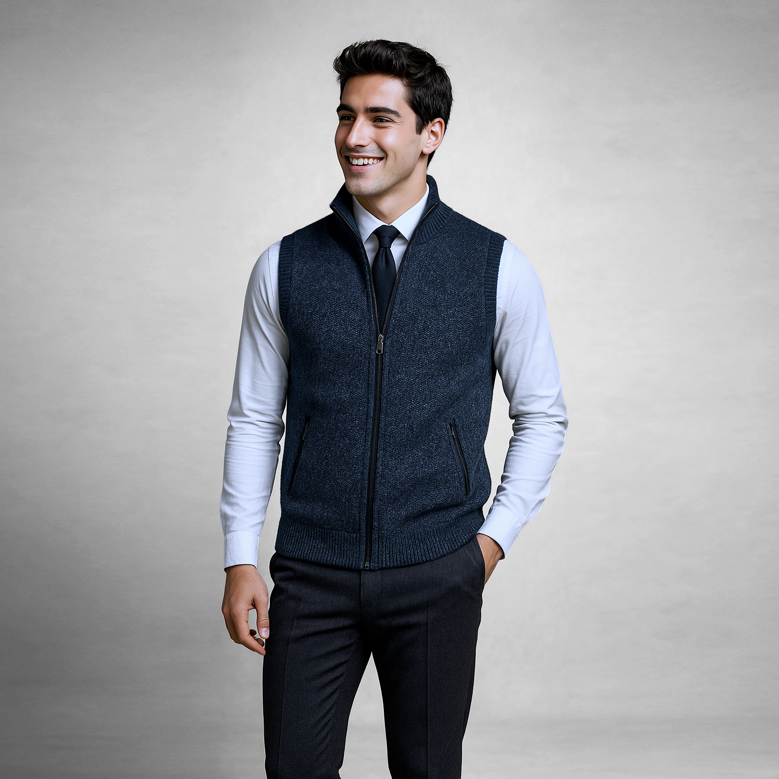 Belmont – Modern Layered Vest