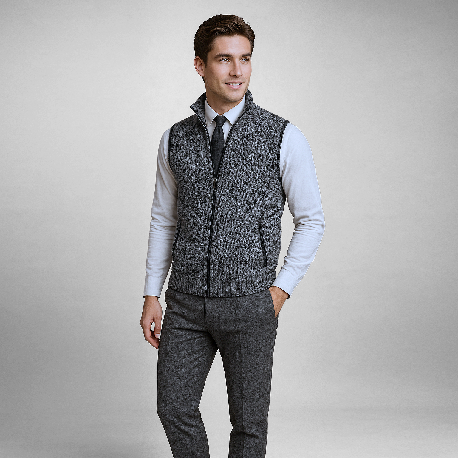 Belmont – Modern Layered Vest