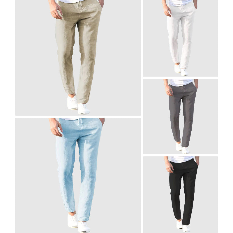 Coastal Ease Linen Pants by Haven Hills