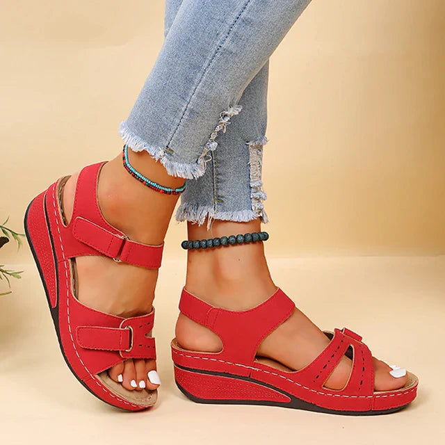 Nara | Orthopedic Wedge Sandals