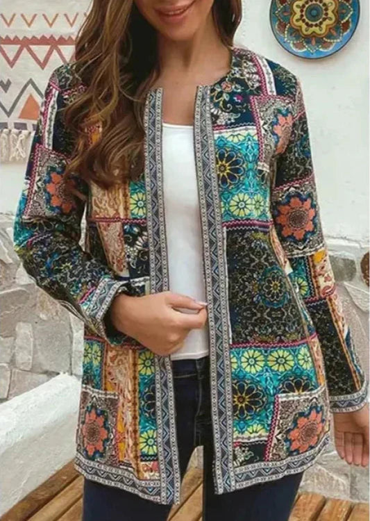 Mailyn | Bohemian Patchwork Jacket
