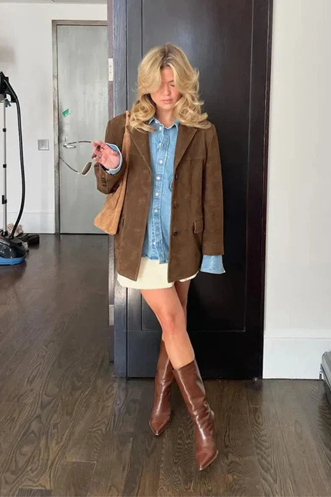 Suzy Suede Jacket