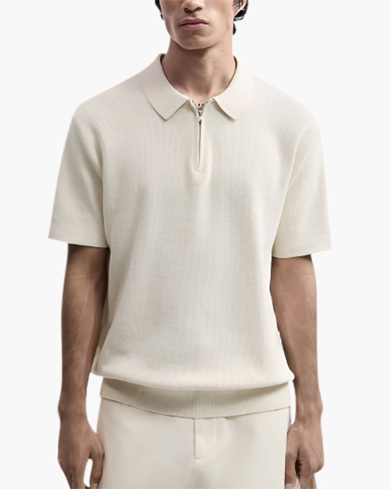 Marbella Zip Up Polo by Haven Hills