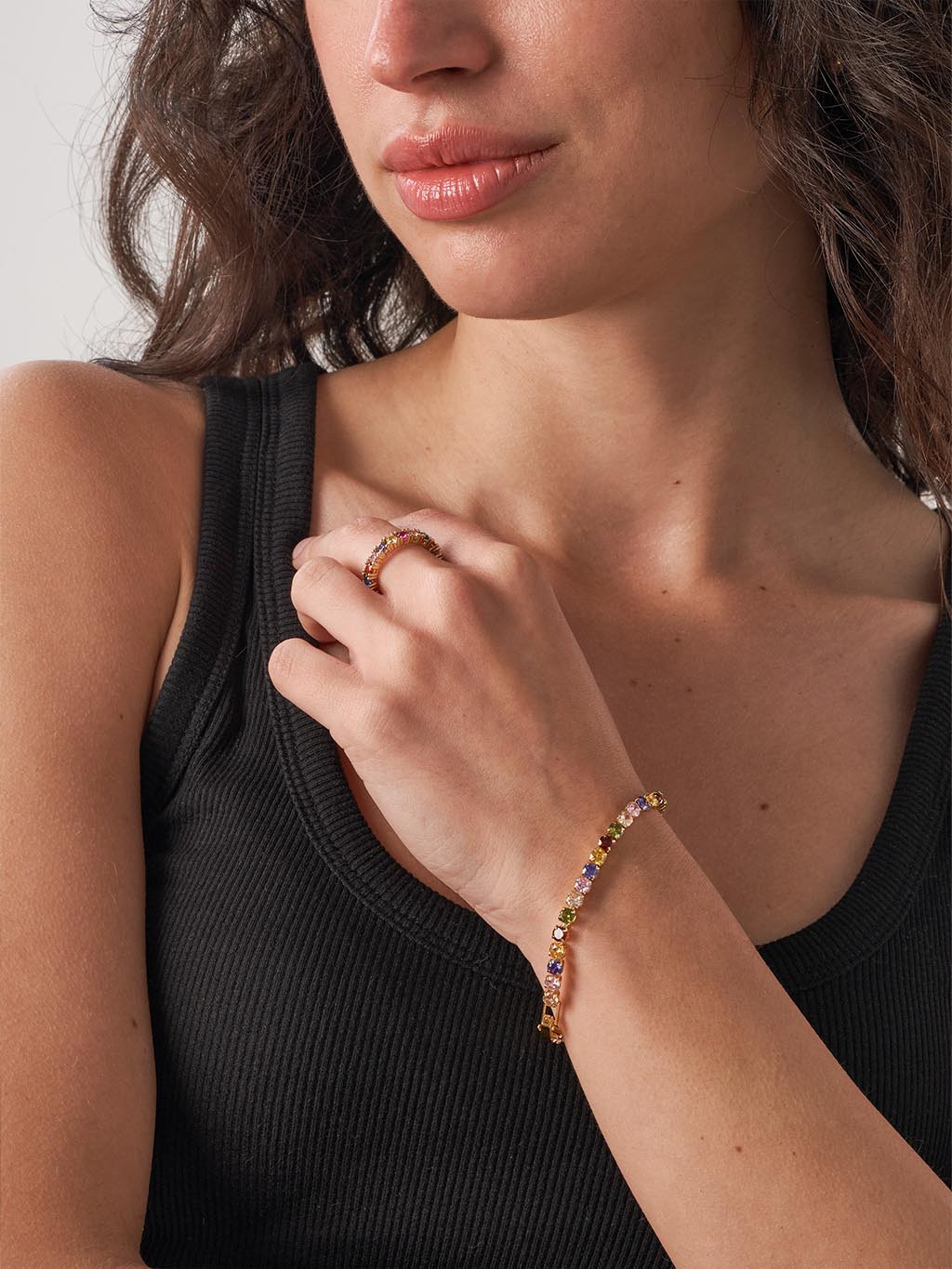 Colourful Bracelet Gold
