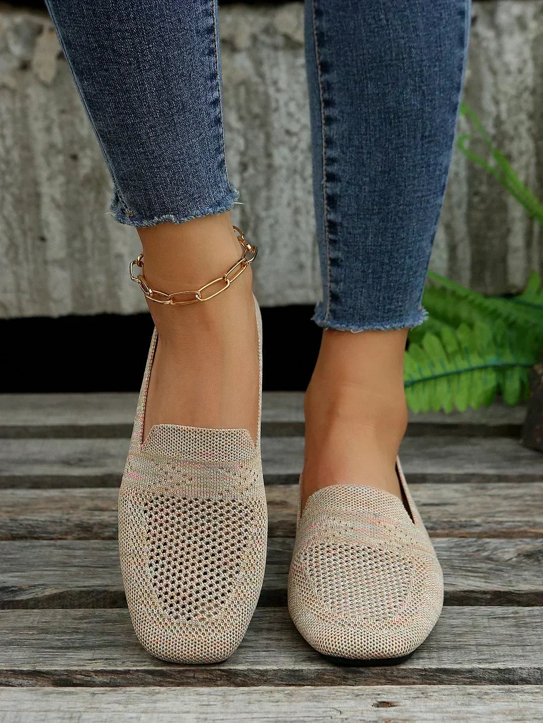 Ayla | Knit Orthopedic Flats