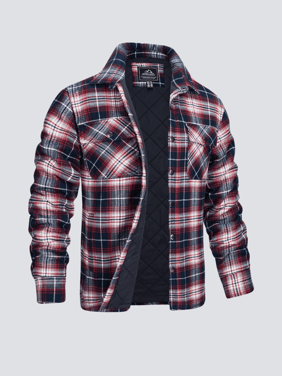 Iver ™- Striped Flannel Jacket