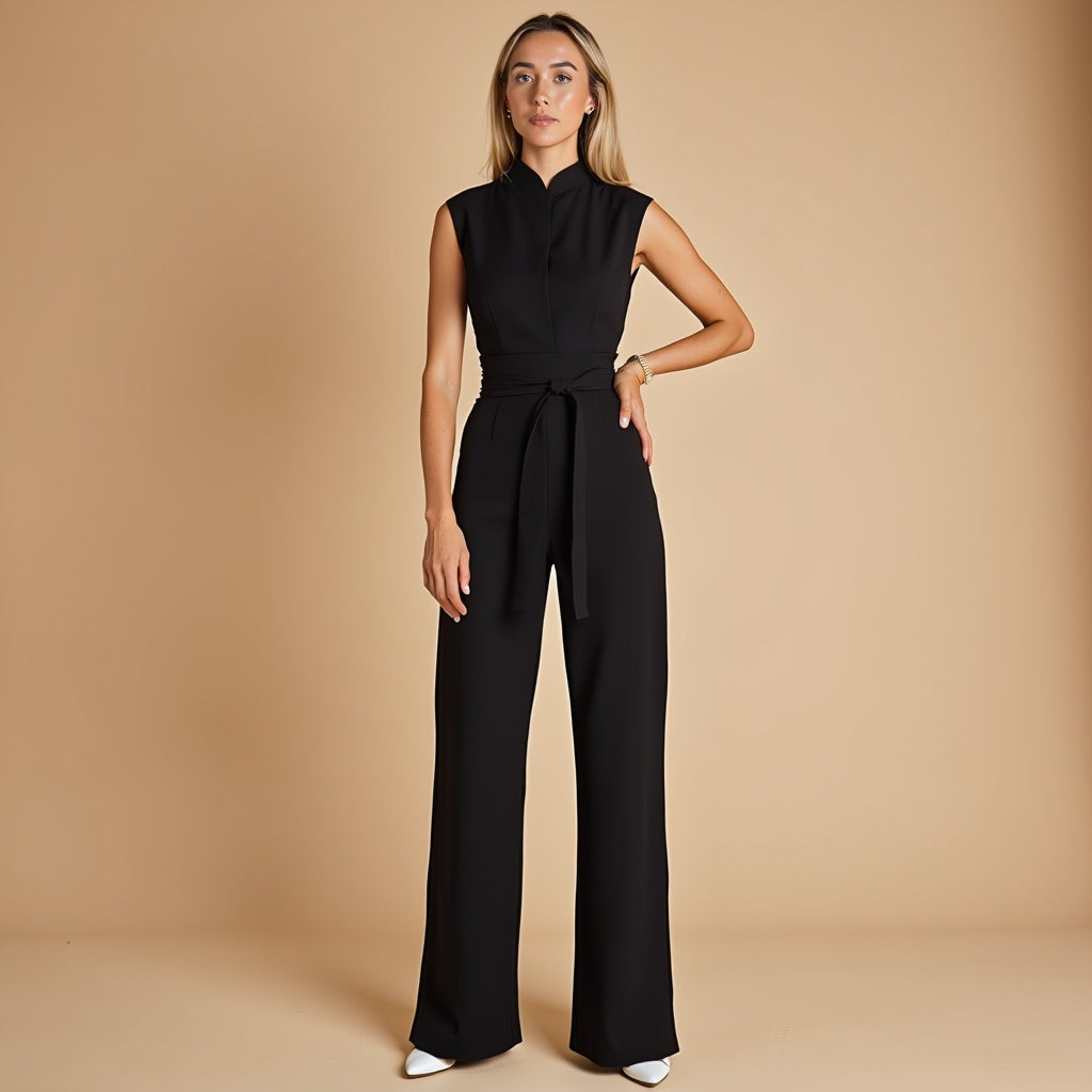 Darina | Sleeveless Jumpsuit – Timeless Elegance and Impeccable Comfort
