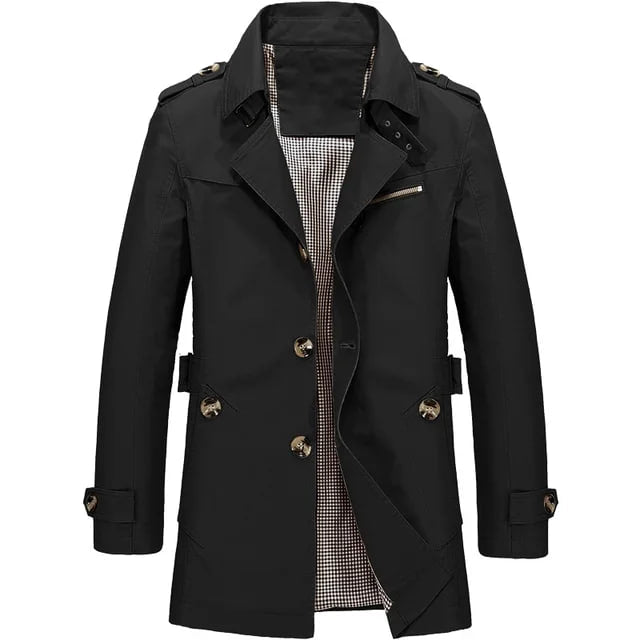 Laurens™ | Men's Classic Spring Coat