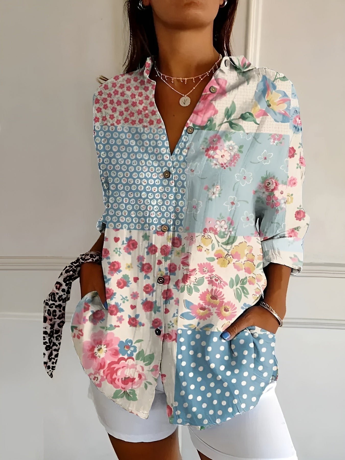 Haven Hills – Artistic Escape Button-Up Shirt