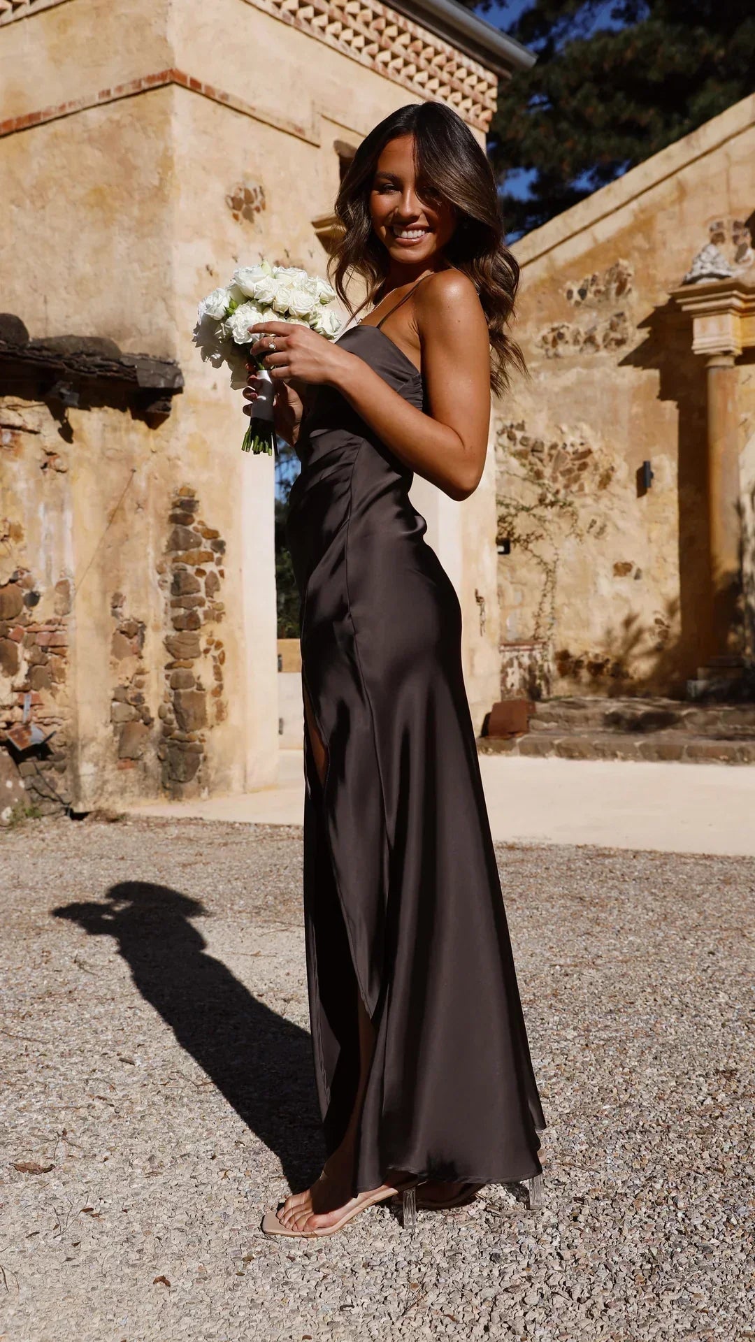 Iveta | Luxurious Satin Dress for Special Occasions