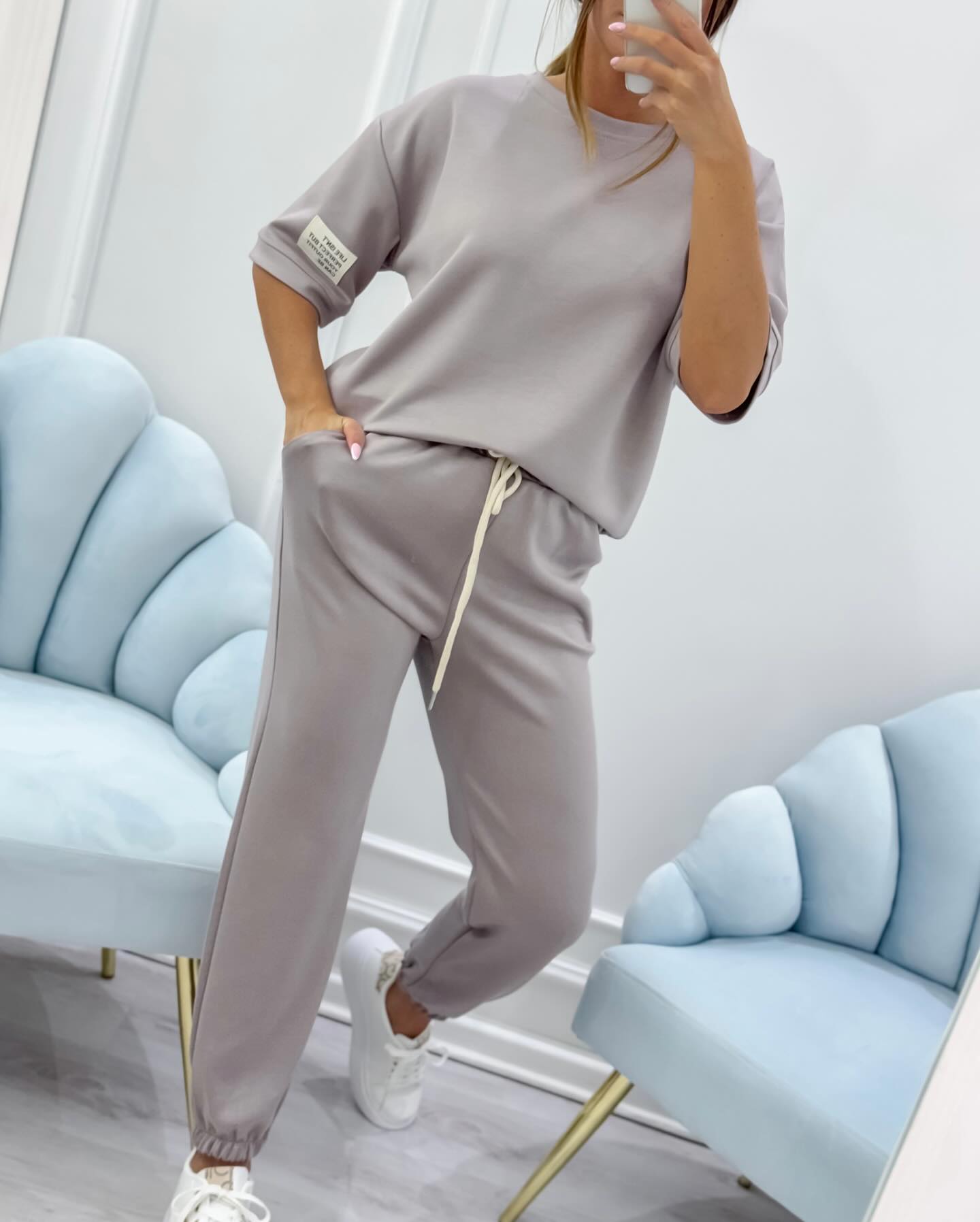 Haven Hills - Stylish Two-Piece Set with Short Sleeves