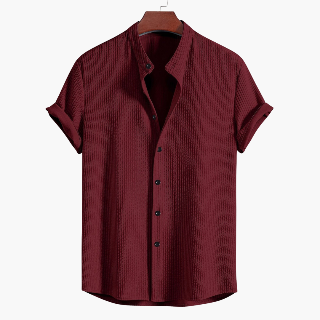 Haven Hills - Stand Collar Shirt
