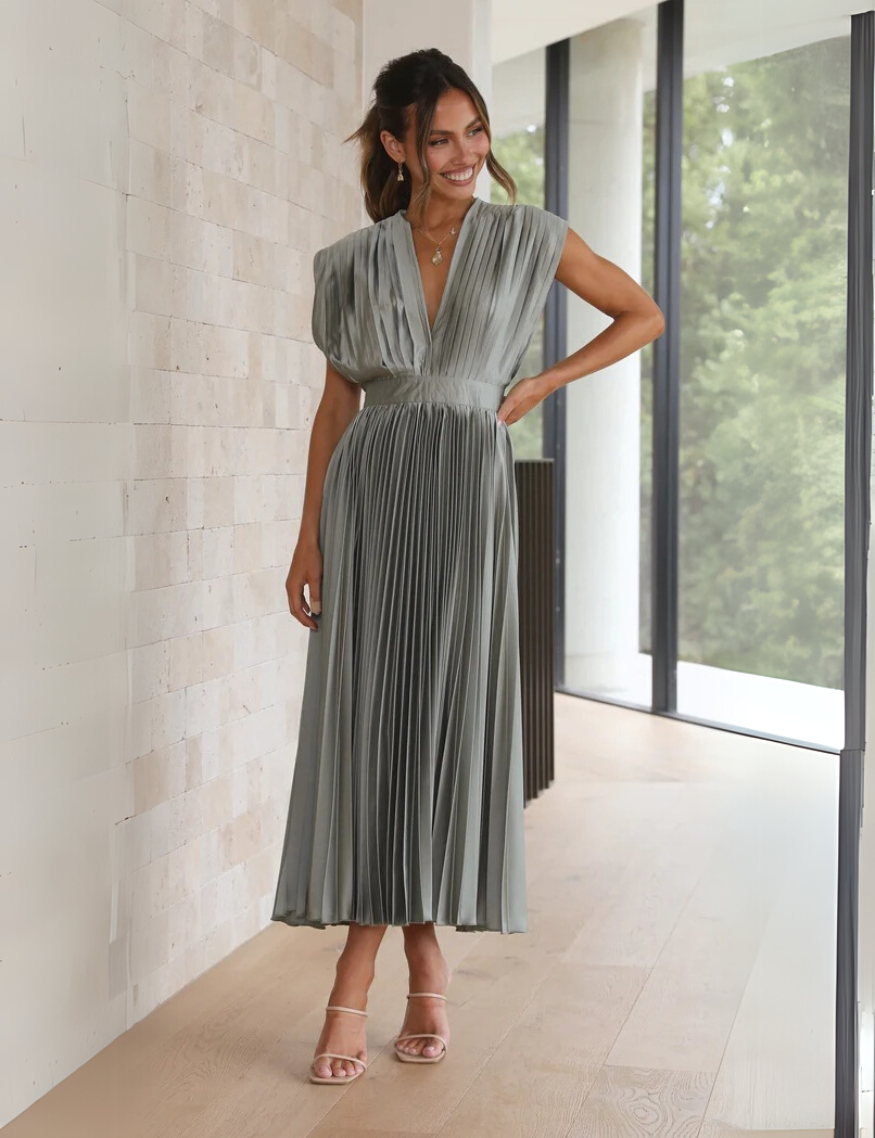 Valeria | Pleated Women's Dress