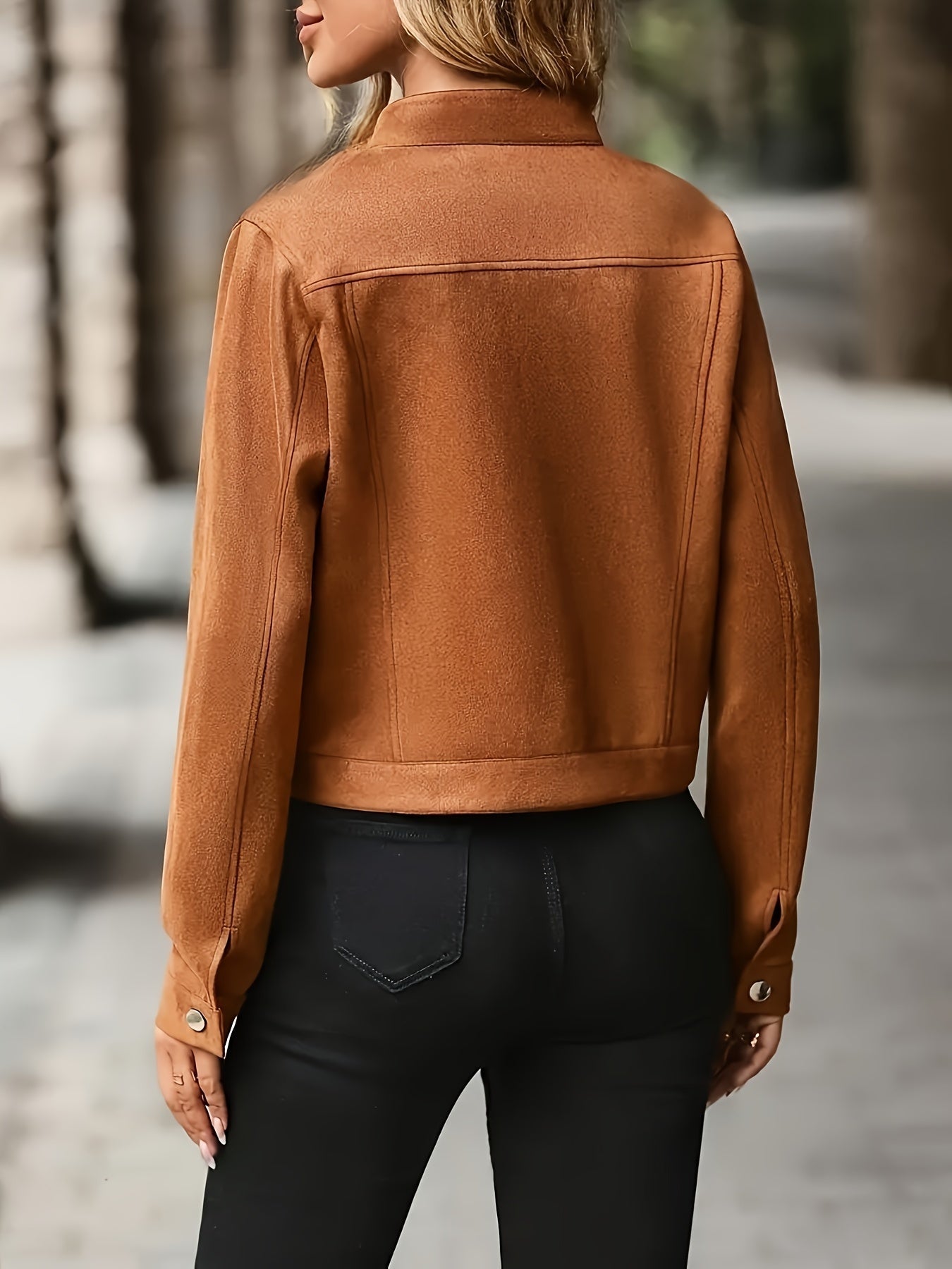 Vintage Jacket with Long Sleeves and Front Buttons by Haven Hills