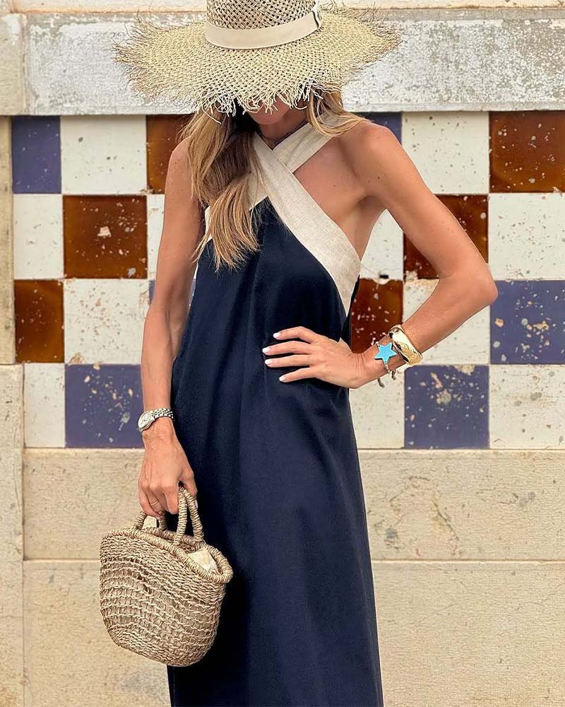 Flor | Crossneck Dress