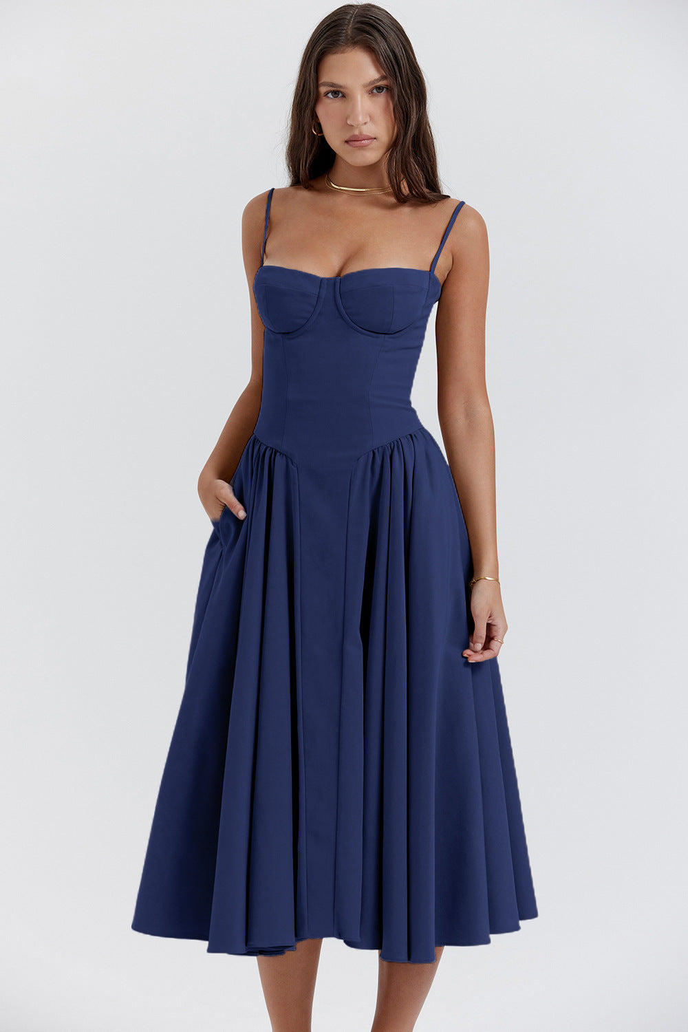 Rositsa | Retro-Chic Midi Dress