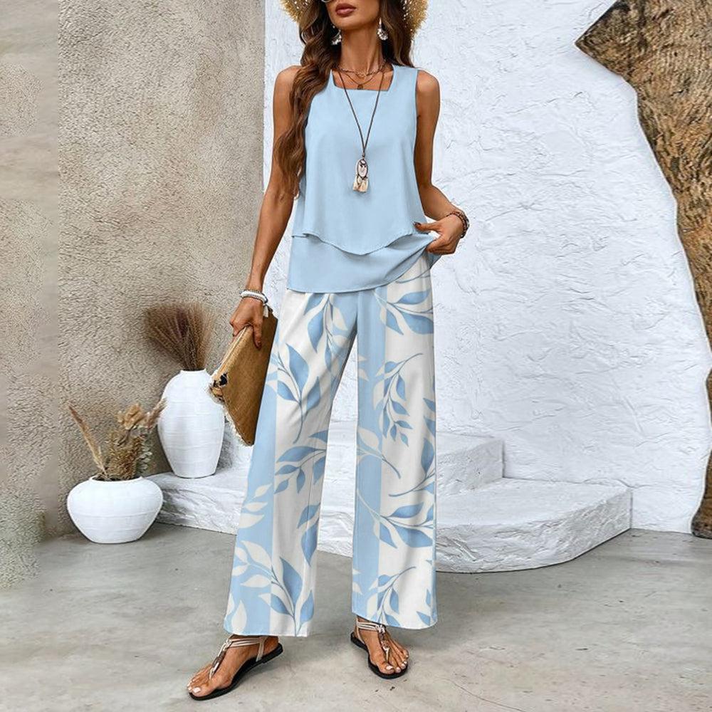 Isabella - Two-piece set with matching top and pants