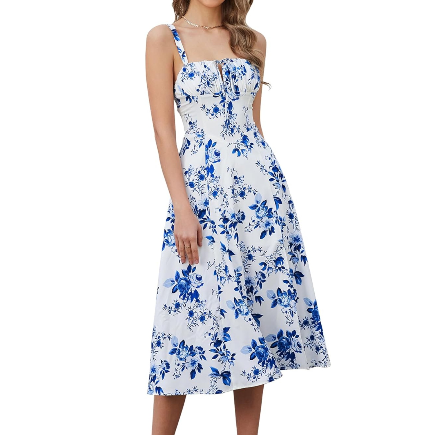 Tirzah - Flowy Boho Slip Skirt Dress
