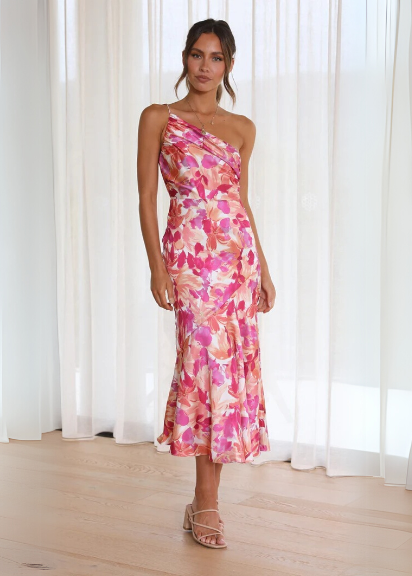 Virala | Stylish One-Shoulder Dress