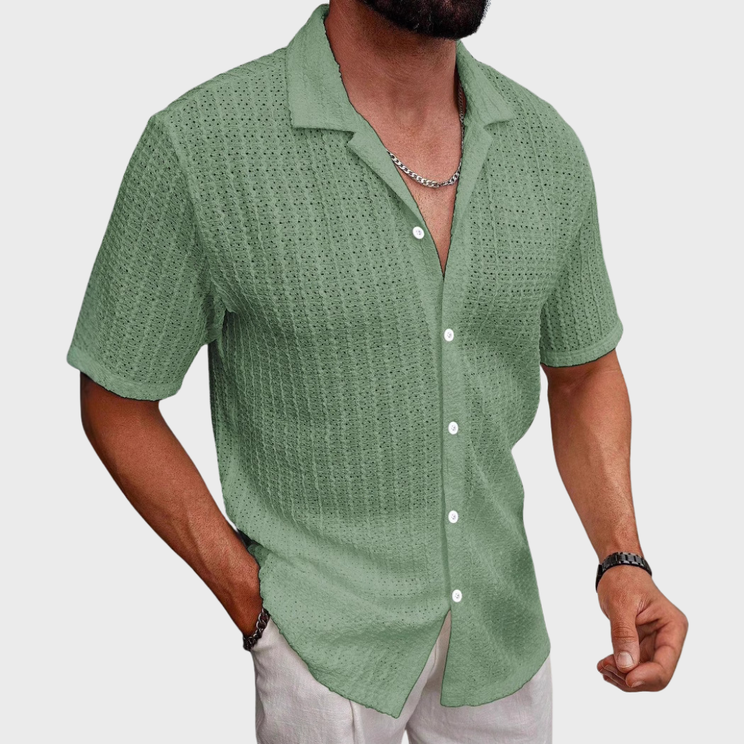 Haven Hills Textured Knit Breeze Shirt