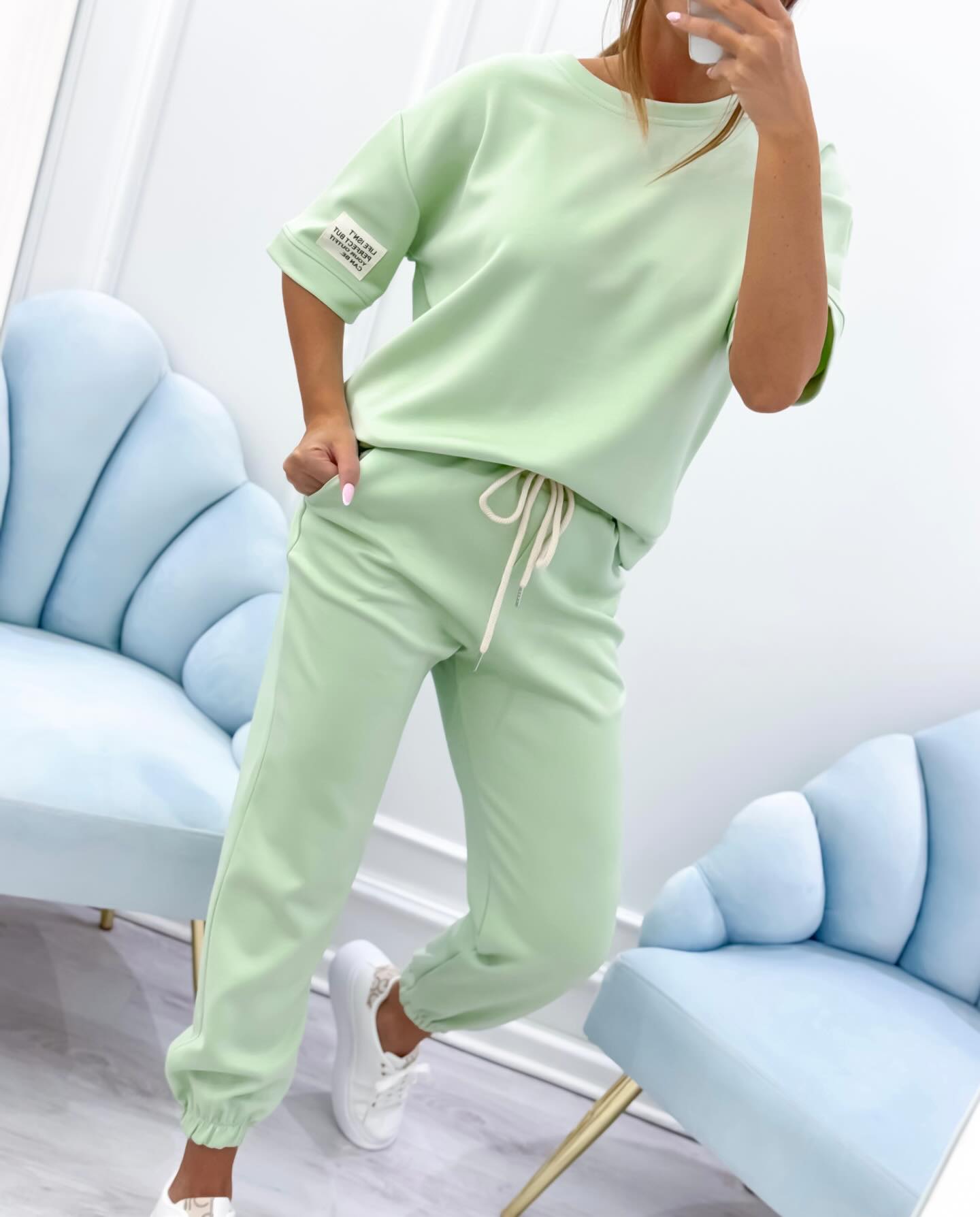Haven Hills - Stylish Two-Piece Set with Short Sleeves
