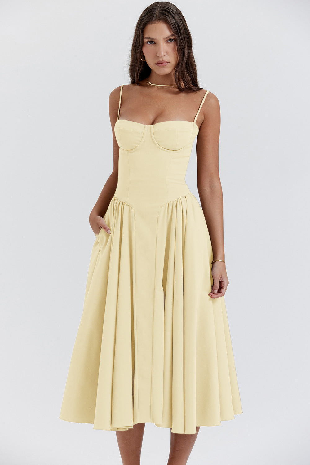 Rositsa | Retro-Chic Midi Dress