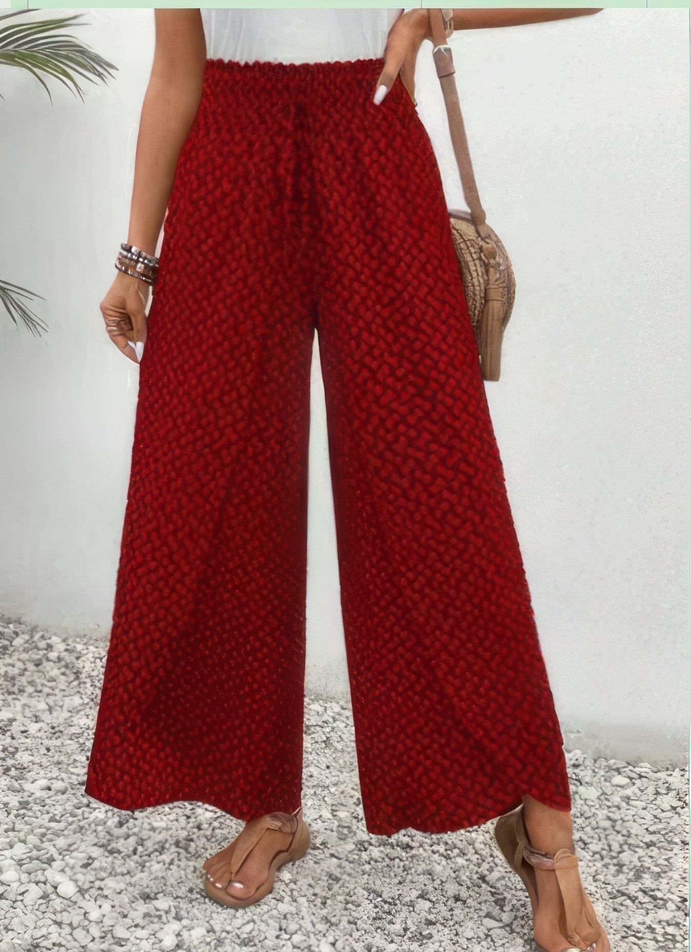 Agatha | Relaxed Pants with Elastic Waist