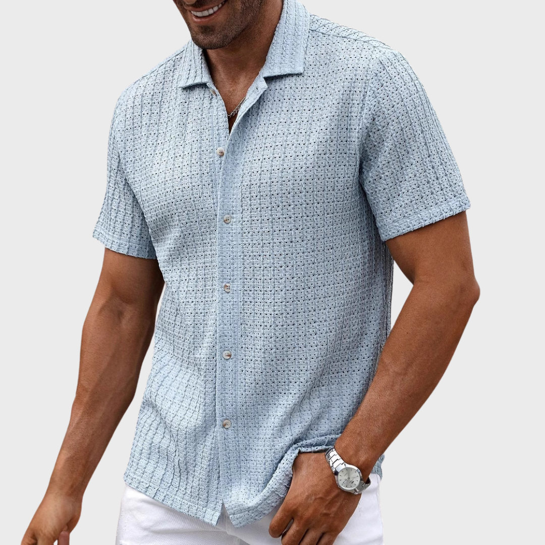 Haven Hills Textured Knit Breeze Shirt