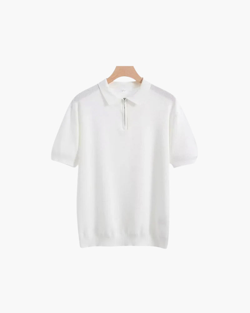 Marbella Zip Up Polo by Haven Hills