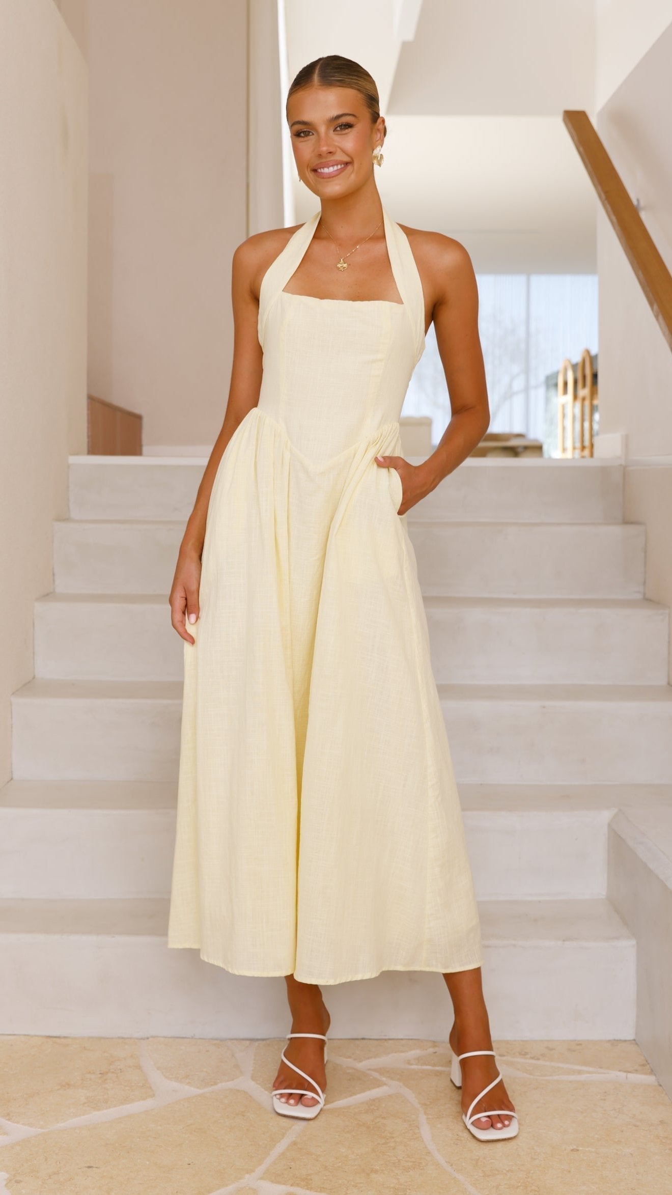 Snejana | Summer Linen Dress