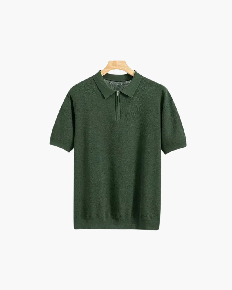 Marbella Zip Up Polo by Haven Hills