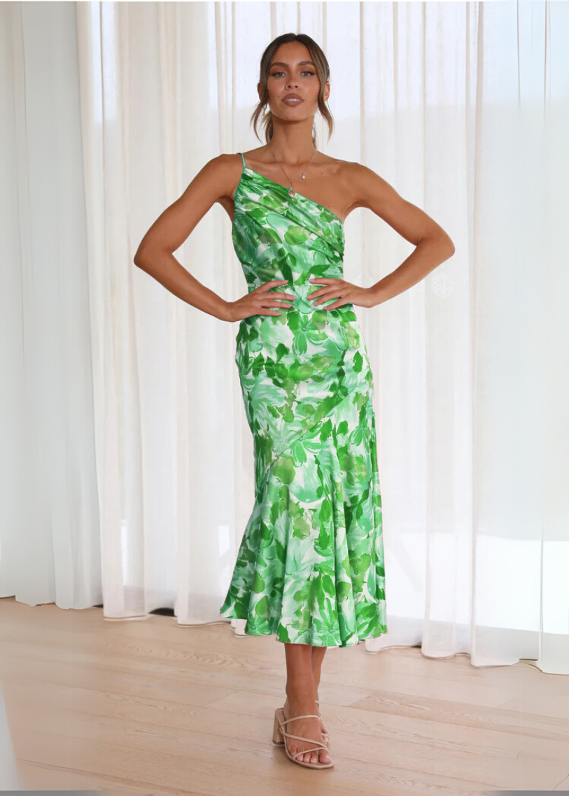 Virala | Stylish One-Shoulder Dress