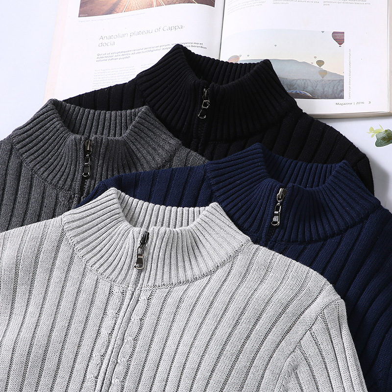 Damien Zip Cardigan