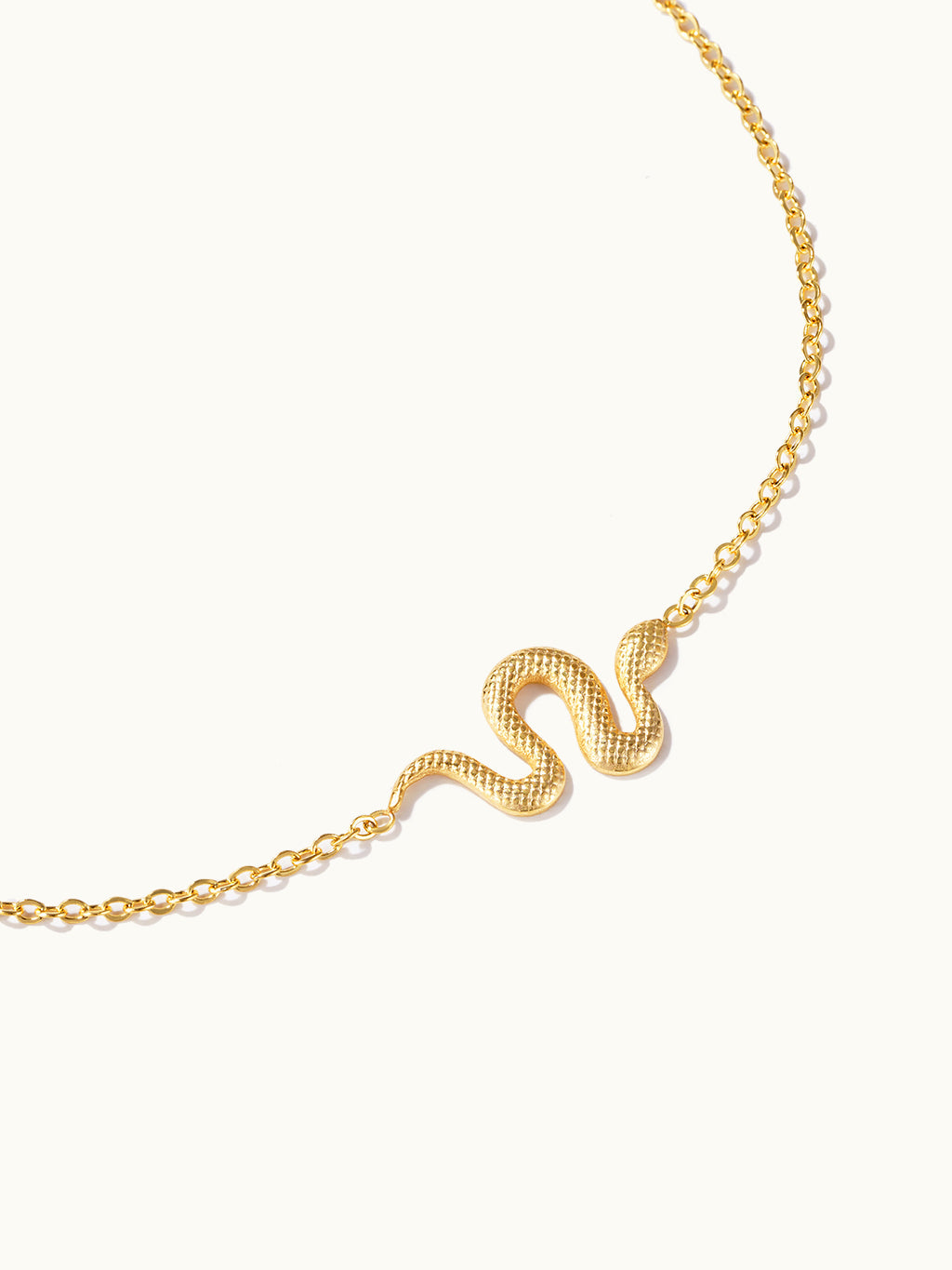 Classic Textured Snake Bracelet